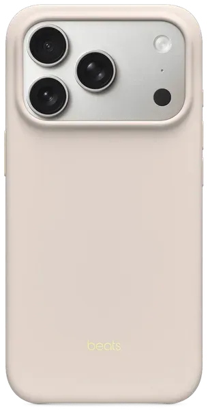 Beats чехол iPhone 17 Pro — Stone